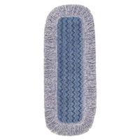 rubbermaid hygen microfibre high absorbency mop head 400mm blue pack o ...