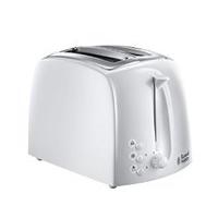 Russell Hobbs Textures 2 Slice Toaster White