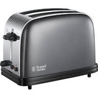 russell hobbs 2 slice colours plus toaster grey