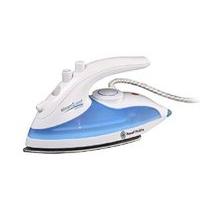 Russell Hobbs 830W Dual Voltage Travel Iron White/Blue