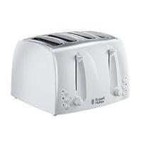 Russell Hobbs Textures 4 Slice Toaster White