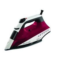 Russell Hobbs Auto Steam Non Stick Soleplate 2400W Iron White/Pink