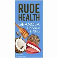 rude health coconut chia granola 450g