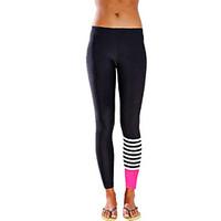 Running Pants/Trousers/Overtrousers Shorts Leggings Breathable Cotton Slim Indoor Outdoor clothing Leisure Sports Athleisure Black Classic