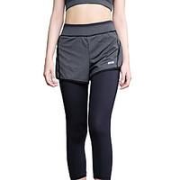 Running Crop Leggings Bottoms Clothing Sets/Suits Breathable Quick Dry Yoga Exercise Fitness Running Modal Polyester SlimIndoor Outdoor