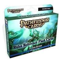 rules reference flash cards double deck pathfinder cards
