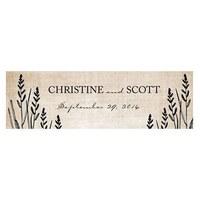 Rustic Country Small Rectangular Tag