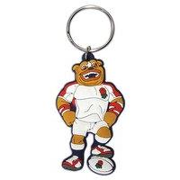 Rugby World Cup 2015 Ruckley England Rugby Mascot Rubber Keychain