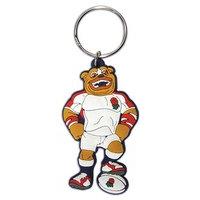 rugby world cup 2015 ruckley england rugby mascot rubber keychain