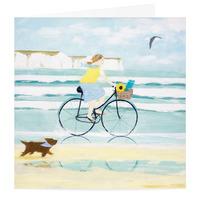 Run On The Beach Card