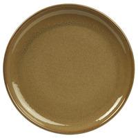 rustic coupe plate brown 24cm case of 12