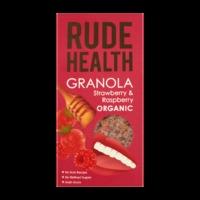 Rude Health Strawberry & Raspberry Organic Granola 500g - 500 g