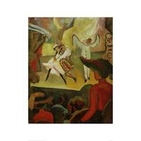 Russian Ballet By August Macke