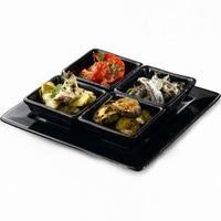 rustico azul 5 piece dip set case of 6