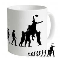 Rugby Evolution Mug