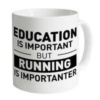 running is important mug