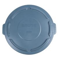 rubbermaid brute snap on lid grey 121ltr