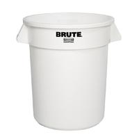 rubbermaid round brute container 757ltr container white