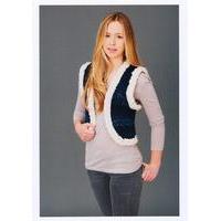 Russian Gilet In Stylecraft Swift Knit (8786)