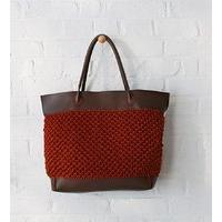 Rust Tote Bag in Bergere de France Alaska (675.53)