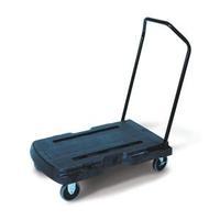 Rubbermaid Triple Trolley Standard Duty with User-Friendly Handle and