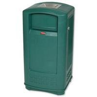 Rubbermaid Landmark 189.1 litre Bin Durable Plastic with Ashtray