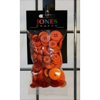 Rust coloured Buttons approx. 50...