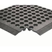 Rubber Worksafe Mat Black 312476 Pack of 3