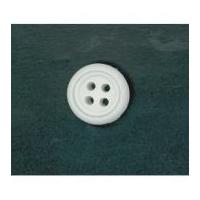 Rubber Buttons 16mm White