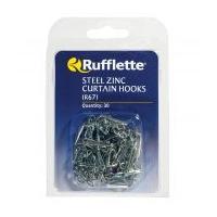 Rufflette Steel Zinc Curtain Hooks