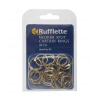 rufflette split curtain rings