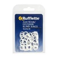 Rufflette Austrian Festoon Blind Curtain Rings