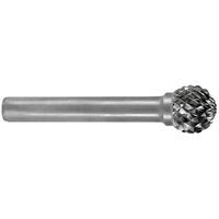 RUKO 116043 Tungsten Carbide Rotary Burr Shape D Ball Type (KUD) Ø10mm