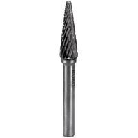 ruko 116233 tungsten carbide rotary burr shape l round cone 6mm