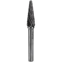 ruko 116232 tungsten carbide rotary burr shape l round cone 3mm