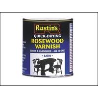 rustins quick dry varnish satin oak 250 ml