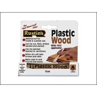 Rustins Plastic Wood Tube Mahogany