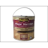 rustins quick dry coloured floor varnish light oak 25 litre