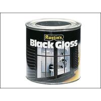 Rustins Gloss Paint Black 250 ml