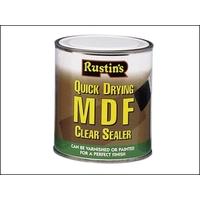 rustins quick dry mdf sealer clear 250 ml