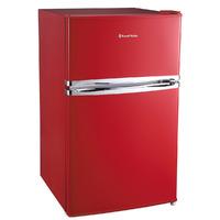 russell hobbs free standing under counter fridge freezer red