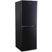russell hobbs freestanding fridge freezer black