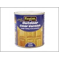 Rustins Exterior Varnish Satin 1 Litre