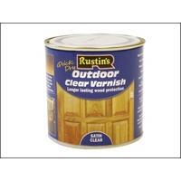 Rustins Exterior Varnish Satin 250 ml