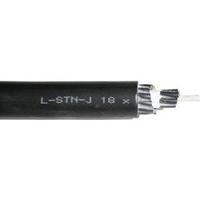 rubber flexible cable 1 mm black faber kabel 050625 sold per metre