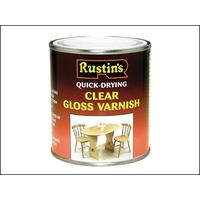 Rustins Quick Dry Coloured Varnish Gloss Clear 2.5 Litre