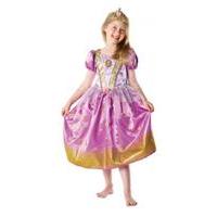 rubies disney glitter rapunzel costume age 5 6