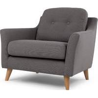 rufus armchair rhino grey