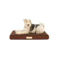 Ruff & Barker® Memory Foam Dog Bed Brown MEDIUM