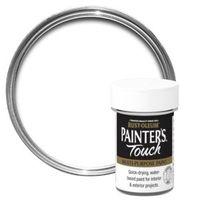 Rust-Oleum Painter\'s Touch Interior & Exterior White Matt Multipurpose Paint 20ml